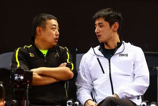 日本乒乓球队轻取奥地利乒乓球队，张继科送出助攻